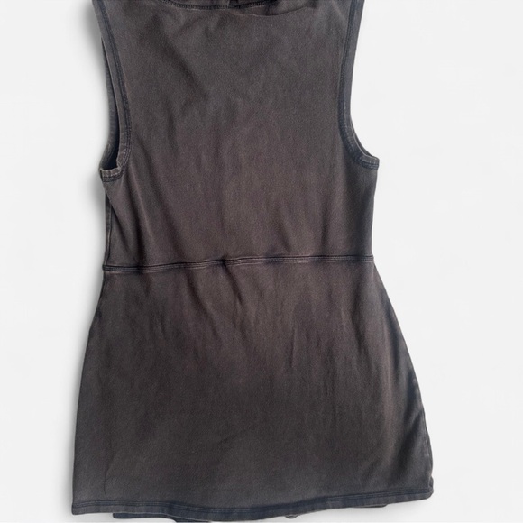 FP Movement Free People Brown Hot Shot Hooded Skortsie Romper Onesie Sz S - Picture 3 of 9